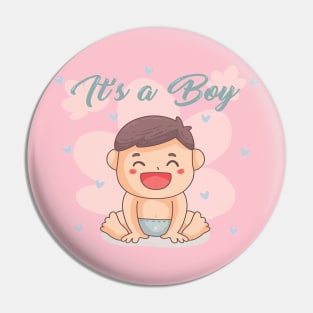 Baby boy Pin