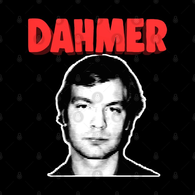 Jeffrey Dahmer #4 ∆∆∆ Retro Graphic Design Artwork by DankFutura