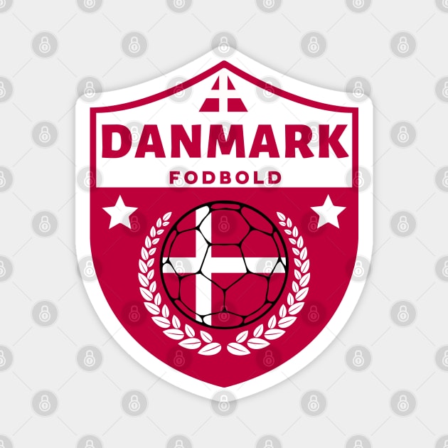 Danmark Fodbold Magnet by footballomatic