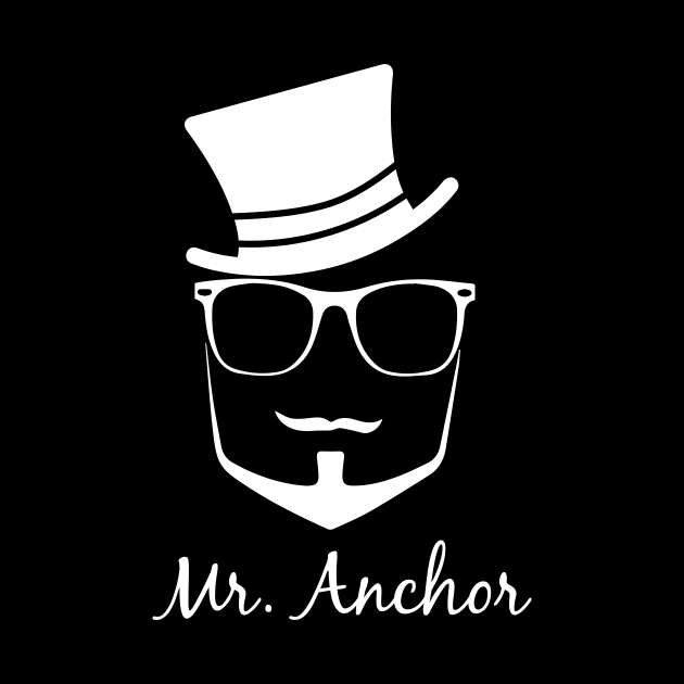 Mr Anchor Beard T-Shirt by biNutz