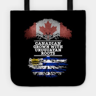 Canadian Grown With Uruguayan Roots - Gift for Uruguayan With Roots From Uruguay Tote