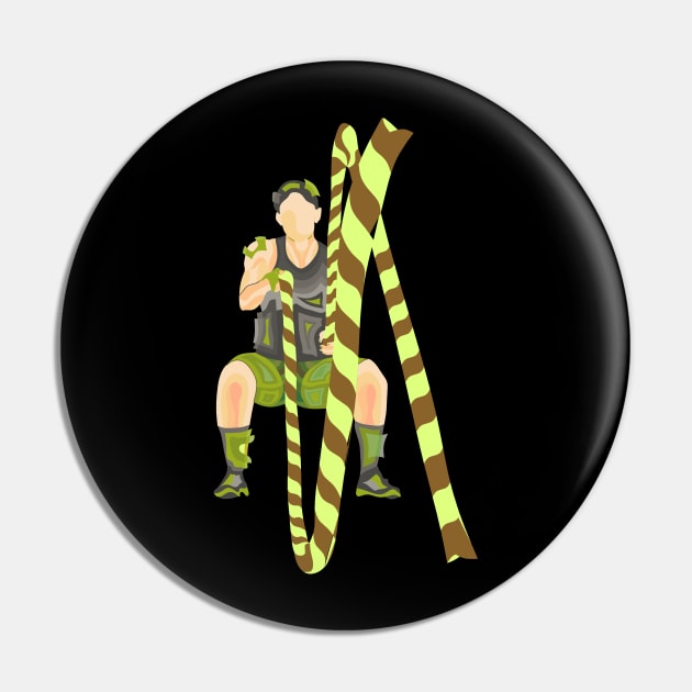 BATTLE ROPING GIRL STYLIZED ART Pin by STYLIZED ART