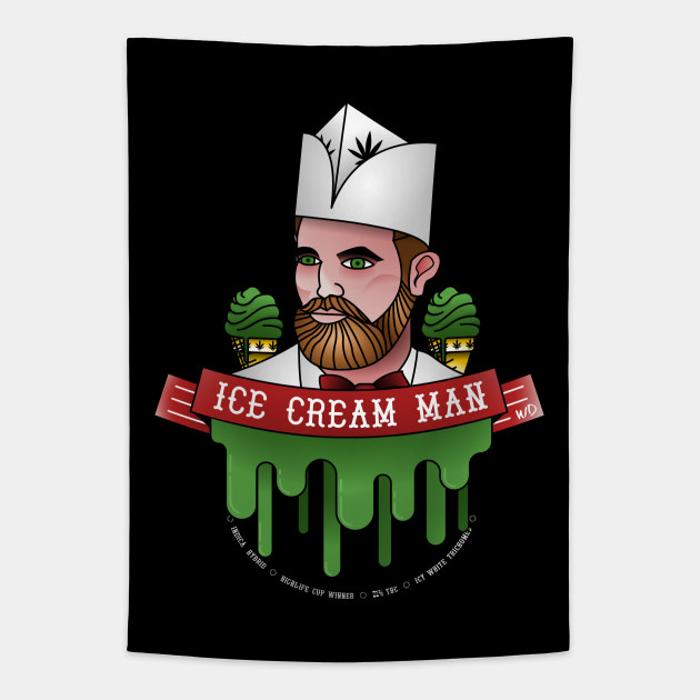 Ice Cream Man Ice Cream Man Tapestry Teepublic Ice Cream Man Ice Cream Man Tapestry Teepublic