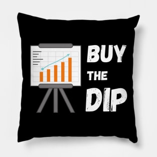 Buy The Dip, Market Timing, Value Investing, Stock Investor Pillow