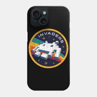 Invaders Videogame Space Patch ✅ Phone Case