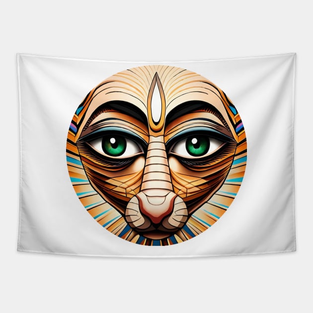 Egyptian cat Tapestry by sweetvision