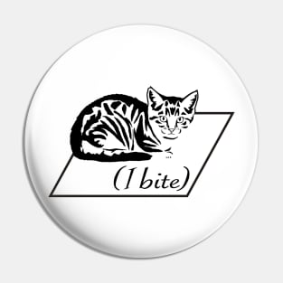 Bite Kitten Pin