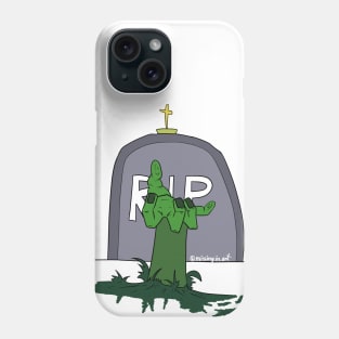 Creepy Graveyard Rising Phone Case