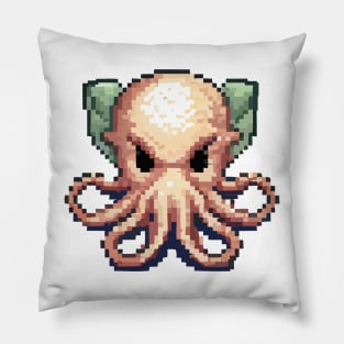 Head animal pixel art Pillow