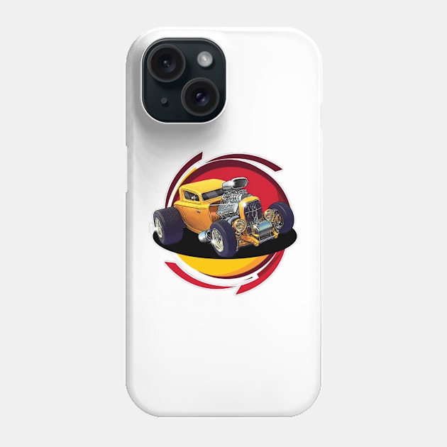 Hot Rods - Abstract Background Phone Case by Wilcox PhotoArt