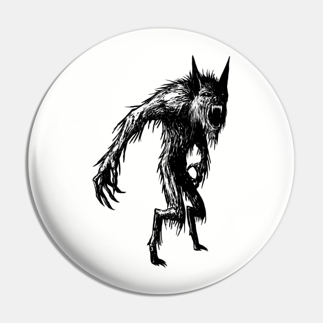 Werewolf E1 Pin by JHillos