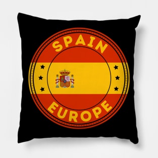 Spain Europe Pillow