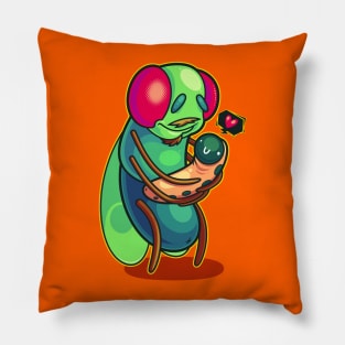 Dad And Grub Pillow