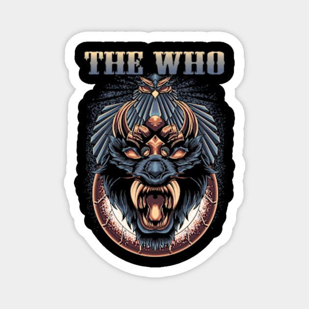 THE WHO BAND Magnet by citrus_sizzle