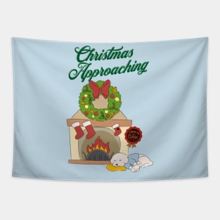 Christmas Approaching Tapestry