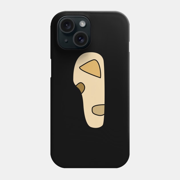 Ambiguous Alien Bean-Like Figure For Interpretation Phone Case by Living Emblem