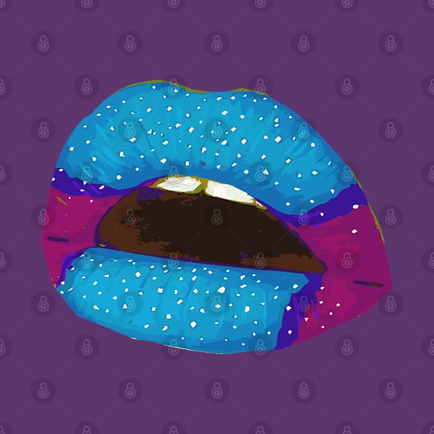 galaxy lips by lazykitty