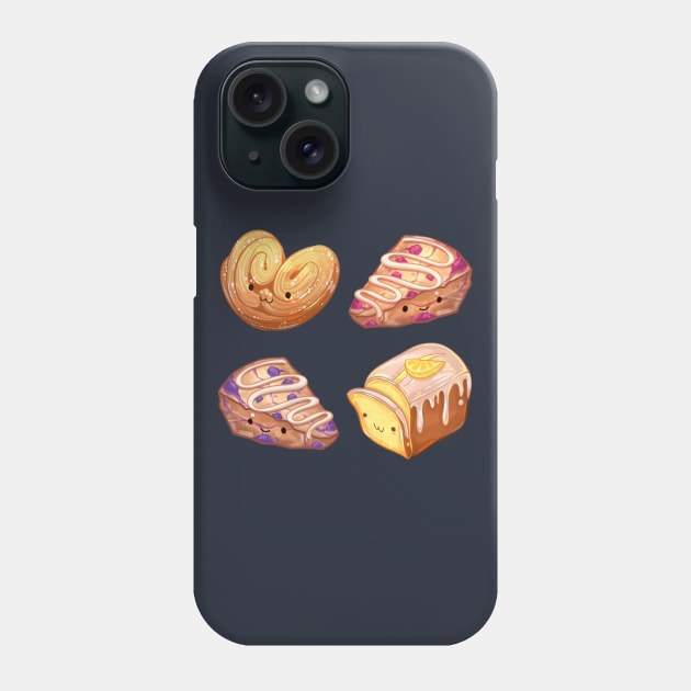 Pastry Friends Phone Case by Claire Lin