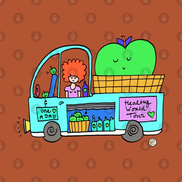 Apple Food Truck by Mellowdays