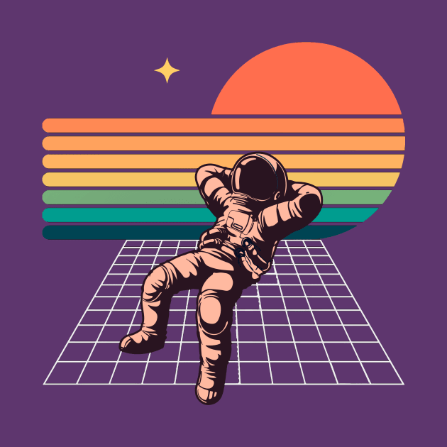 Chill Astronaut by yagakubruh