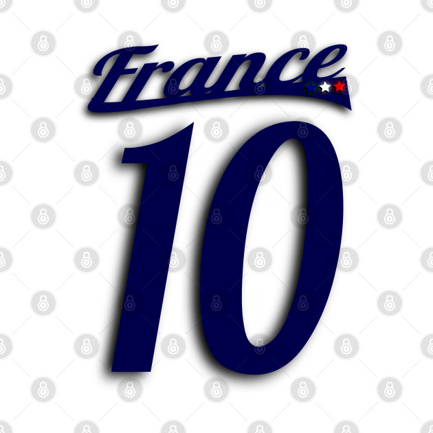 FRANCE FOOT 10 by KINGDESIGNSHOP