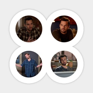 Nick Miller Sticker Pack Magnet