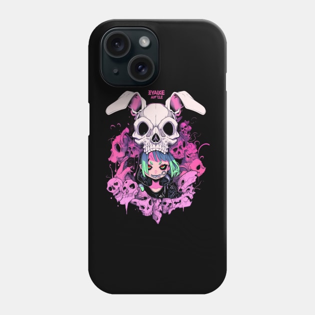 Bunny girl senpai Rainbow Goth Phone Case by MikeyMeta