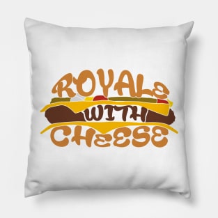 Royale With Cheese Pillow