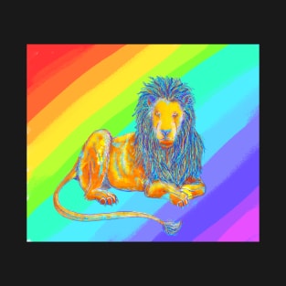 Rainbow Lion T-Shirt