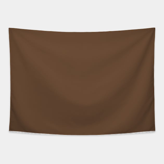 Coffee Solid Color Tapestry by AmazingStuff