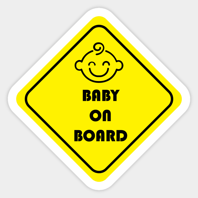 Baby On Board Sticker