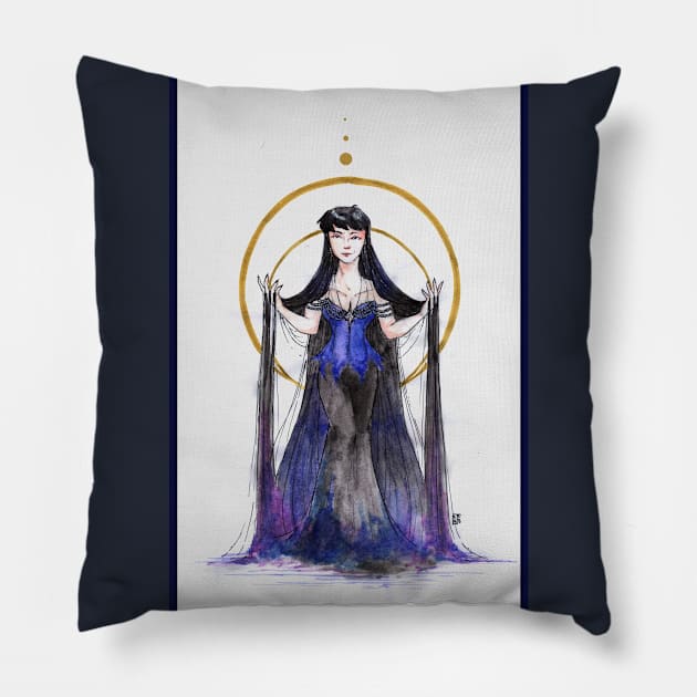 Mistress9 Pillow by Nenril