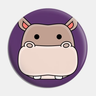 hippopotamus Pin