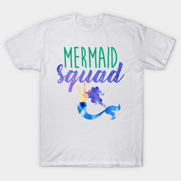 mermaid squad shirt