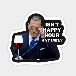 Johnny Depp Happy Hour Magnet