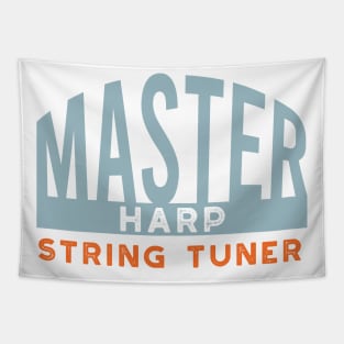 Master Harp String Tuner Tapestry