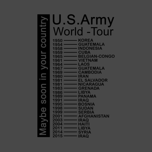 Us army world tour by sktees