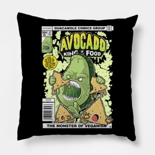 AVOCADO KING OF THE FOOD Pillow