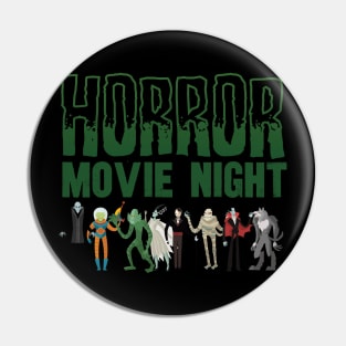 Horror Movie Night! Pin