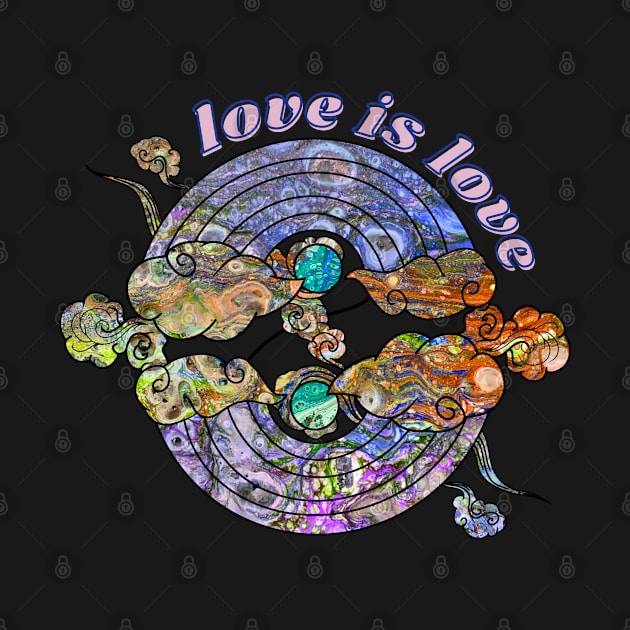 Love is Love Rainbows - Fusion by v_art9