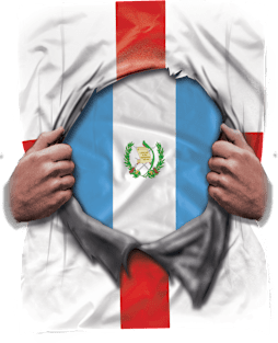 Guatemala Flag English Flag Ripped - Gift for Guatemalan From Guatemala Magnet