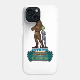 BF & LGM on Pedestal Phone Case