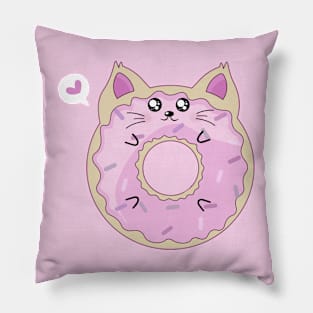 Donut Cat Pillow