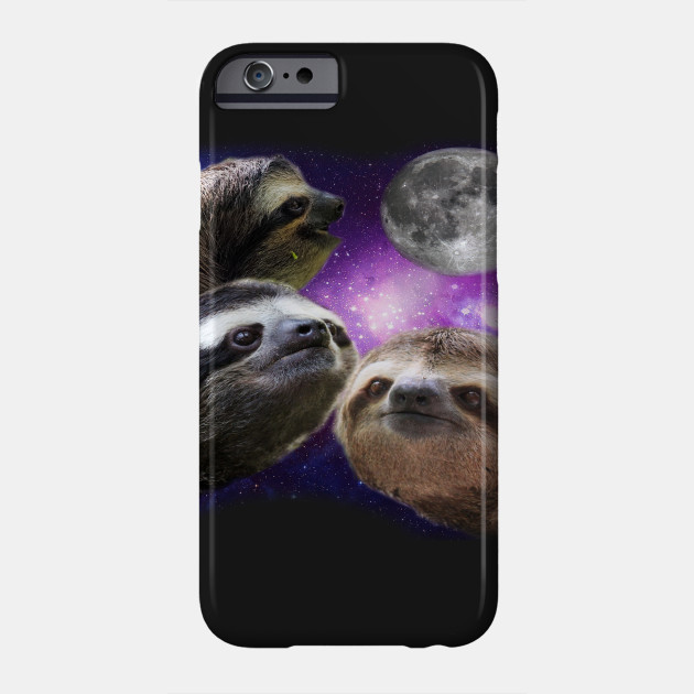 Sloth Shirt Three Wolves Moon Parody Meme Shirt Three Wolf