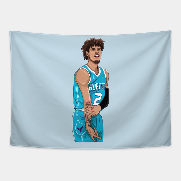 Lamelo Ball Tapestry by xavierjfong