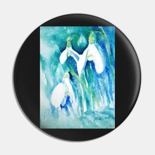 Snowdrops Pin