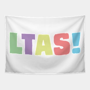 LTAS! Multicolor Tapestry