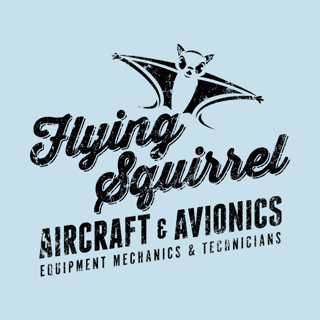 Flying Squirrel Aviation by MindsparkCreative