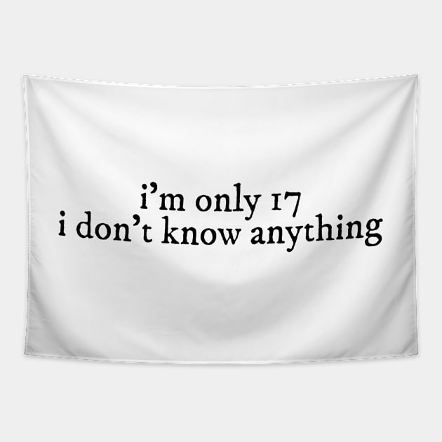 im only 17 i dont know anything betty Lyrics Taylor Swift Tapestry by BoldNFresh