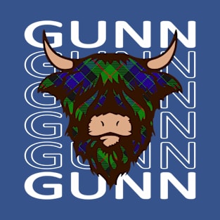 Clan Gunn - Hairy Coo T-Shirt